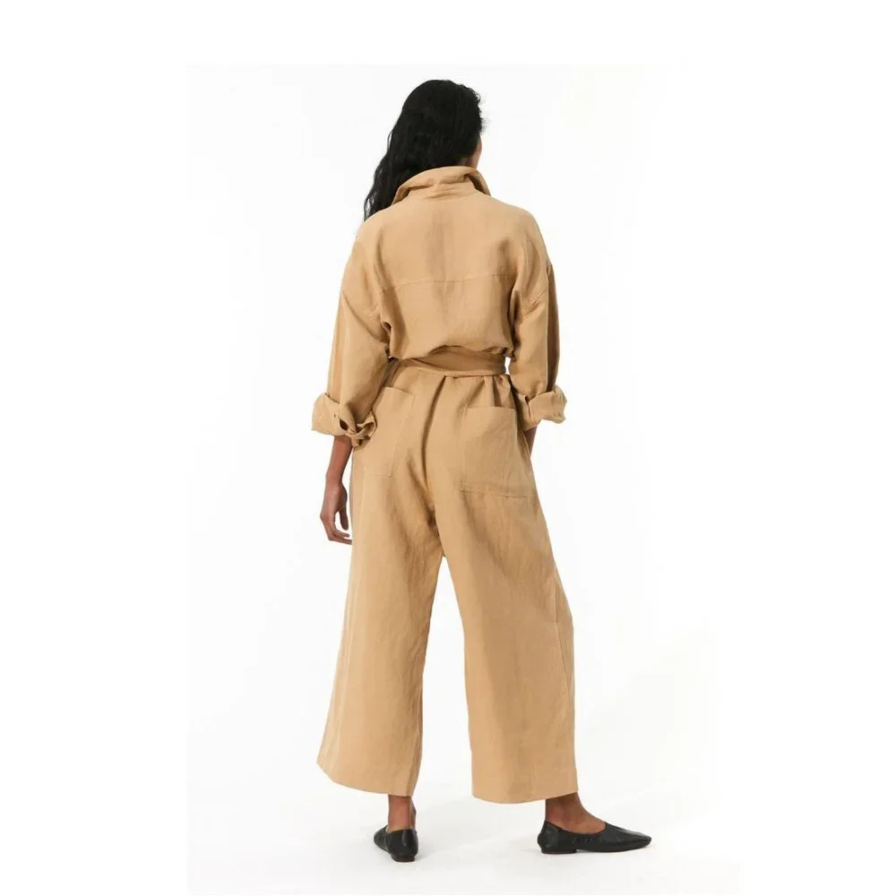 Mara Hoffman Women's Jumpsuits | Agatha jumpsuit Khaki NWT - Picture 3 of 10